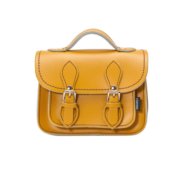 Handmade Leather Micro Satchel by Zatchels.