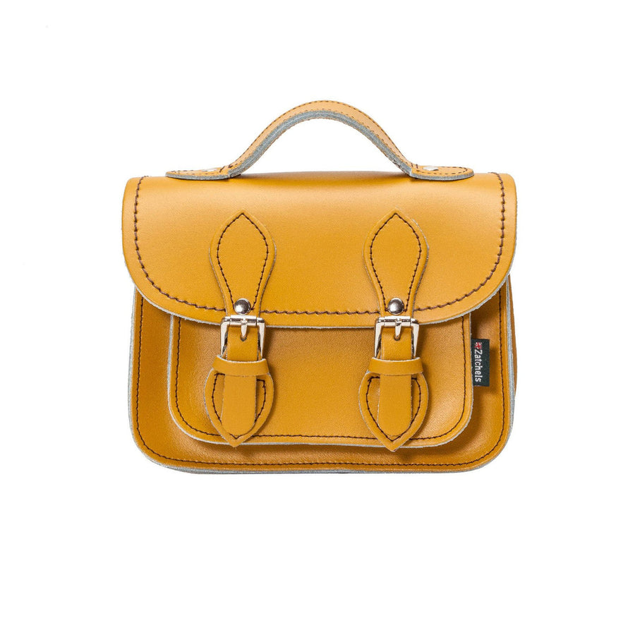 Handmade Leather Micro Satchel by Zatchels.