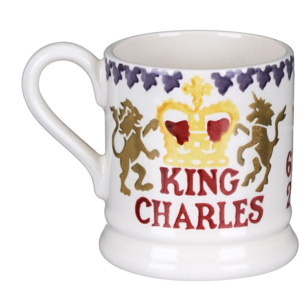King Charles III Coronation 1/2 Pint Mug by Emma Bridgewater