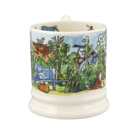 Emma Bridgewater The Good Life In The Garden Mug Half Pint Mug. 