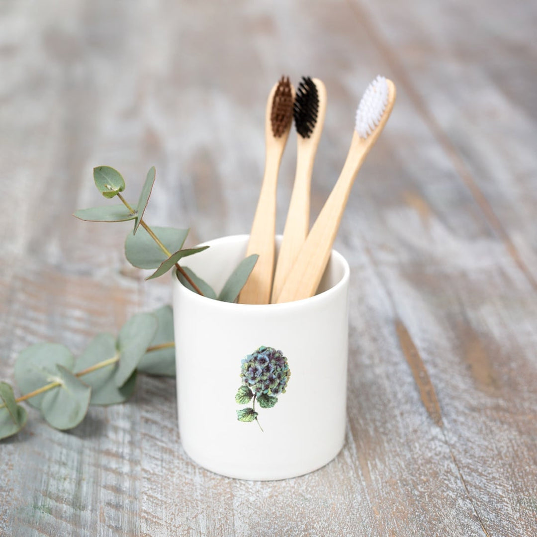 Hydrangea Bone China Pot by Toasted Crumpet.