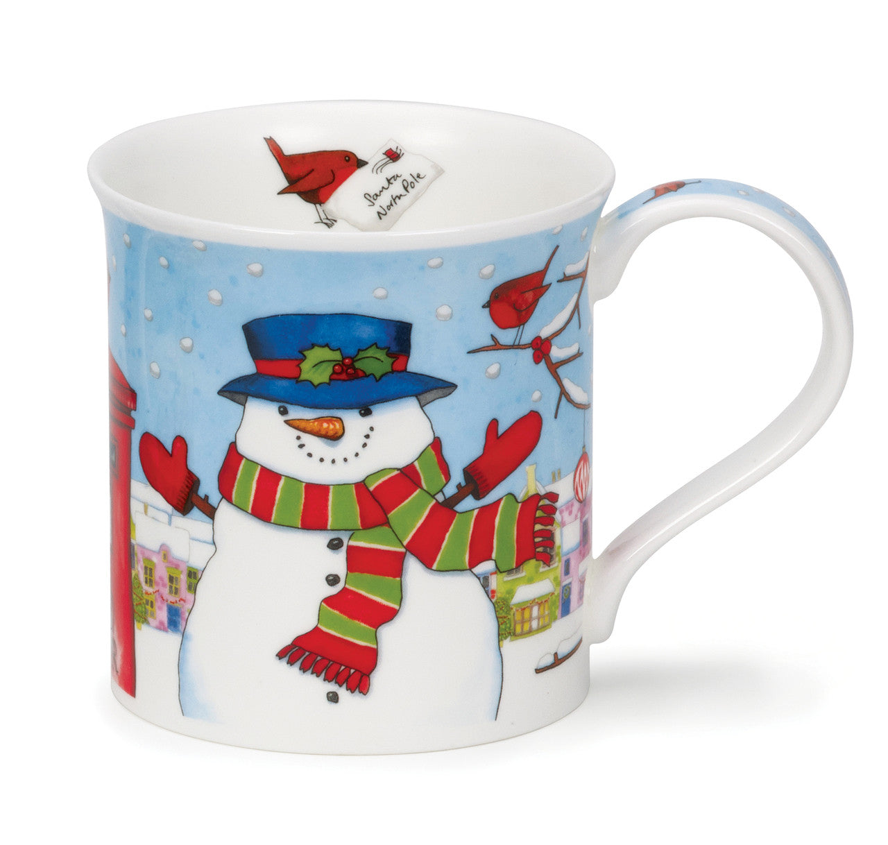 Dunoon Bute Christmas Post snowman mug.