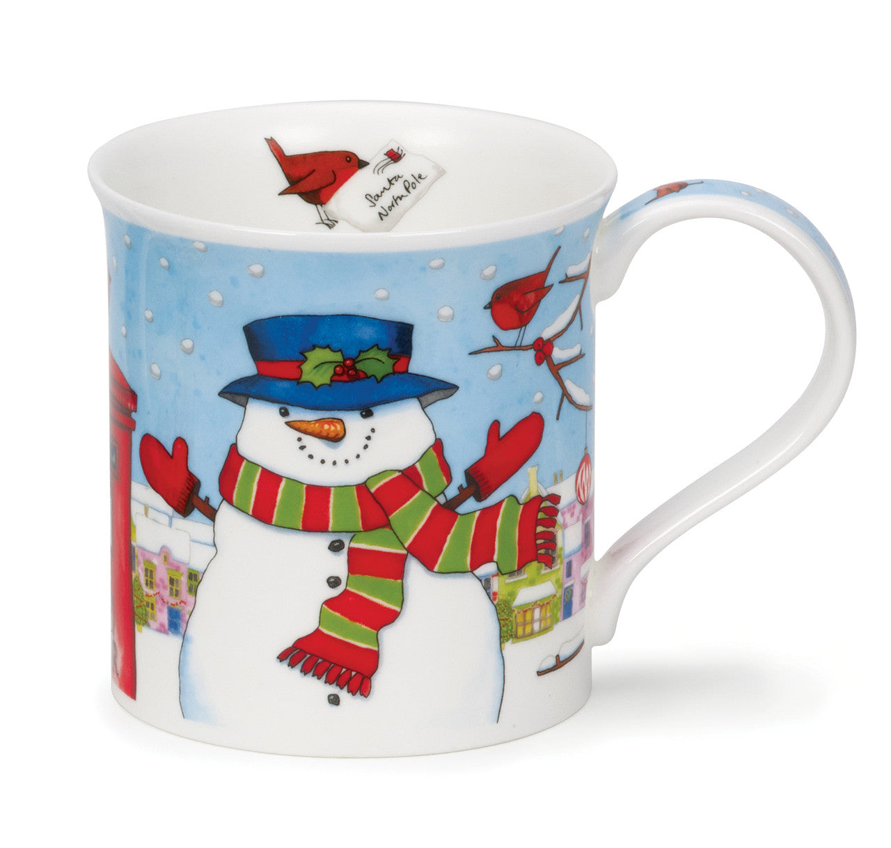 Dunoon Bute Christmas Post snowman mug.