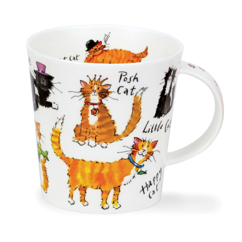 Dunoon Cairngorm A Cat's Life Fine bone china mug