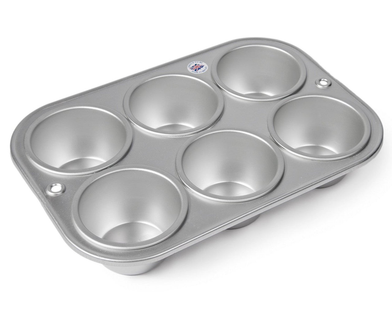 6 Cup 6 oz Mini Pudding Tray from Silverwood Bakeware. Handmade in the UK.