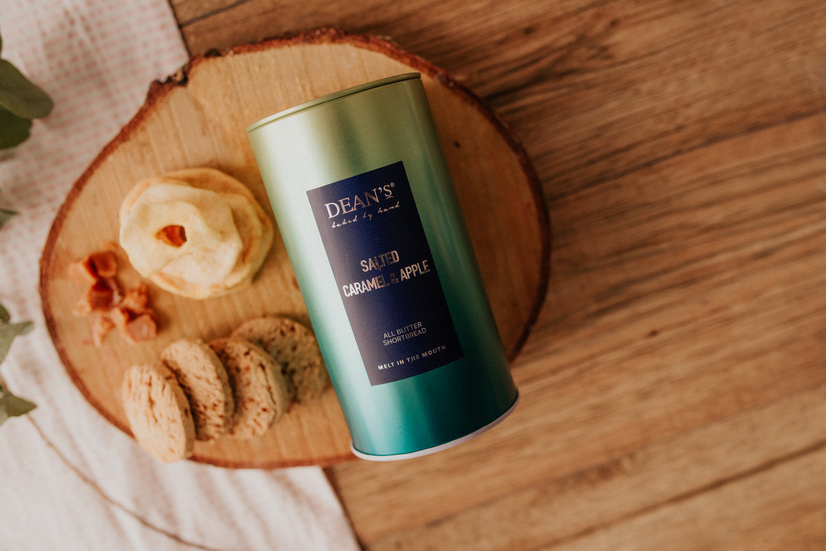 Dean's Salted Caramel & Apple All Butter Shortbread