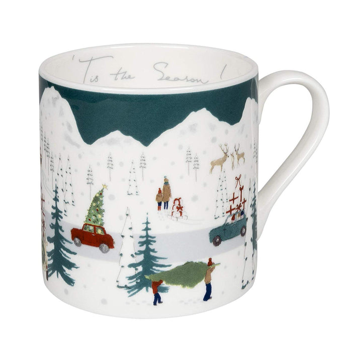 Sophie Allport Home for Christmas 'Tis The Season Mug boxed