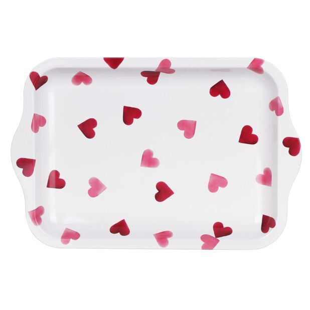 Emma Bridgewater Pink Hearts Small Tin Tray