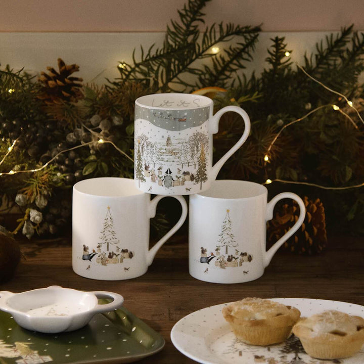 Sophie Allport Festive Forest Let It Snow Mug