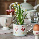 Susie Watson pottery Foxgloves Straight Mug. 