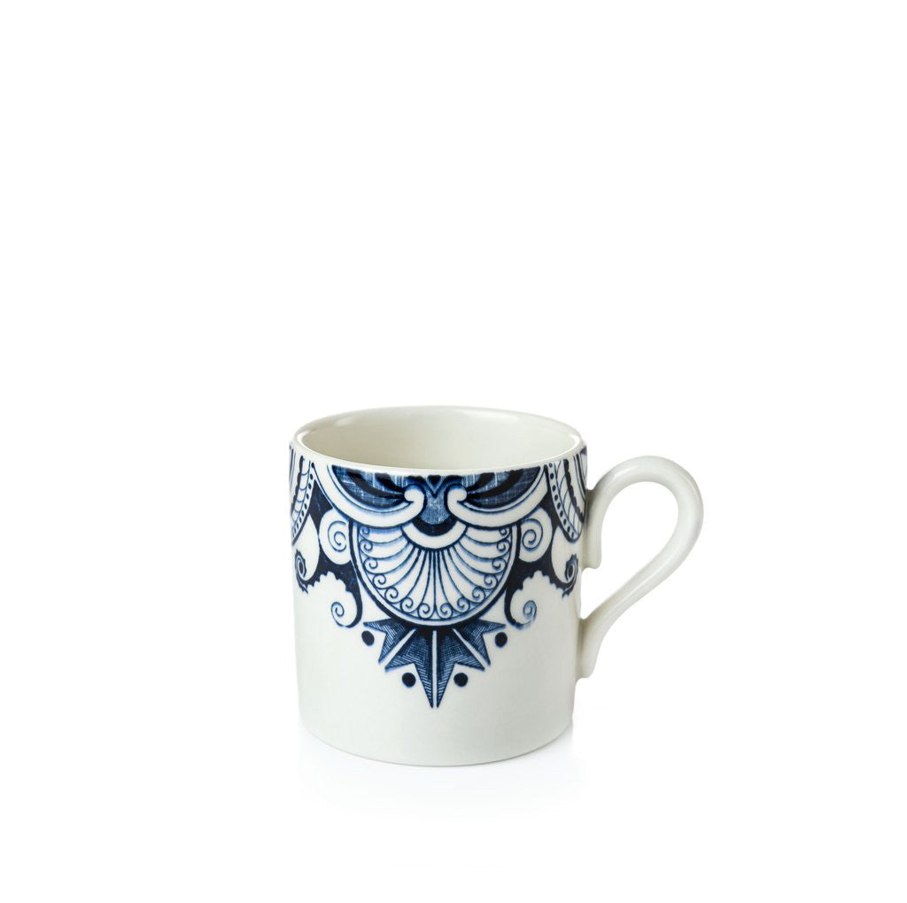 Burleigh Ink Blue Palisade Coffee Can Cup