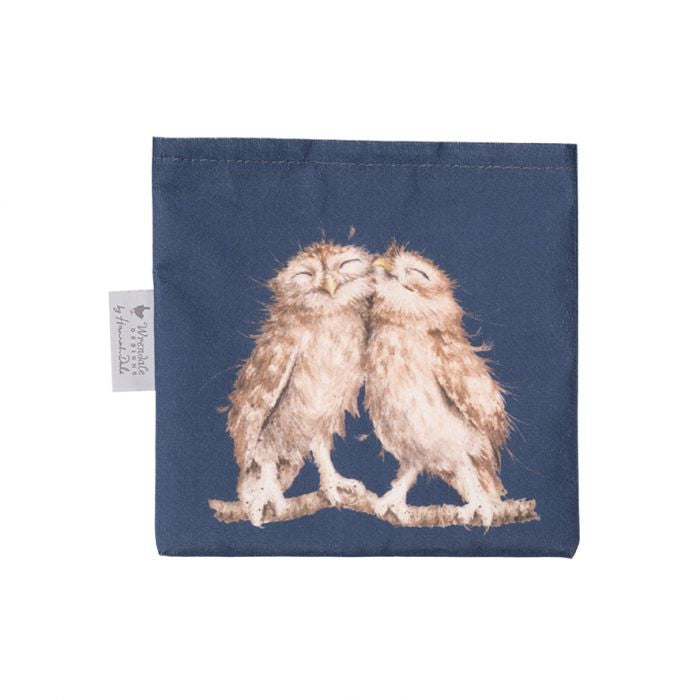 'Birds of a Feather' Owl Foldable Shopping Bag by Wrendale Designs