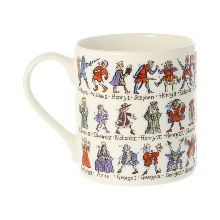 Kings & Queens of England Bone China Mug by Picturemaps