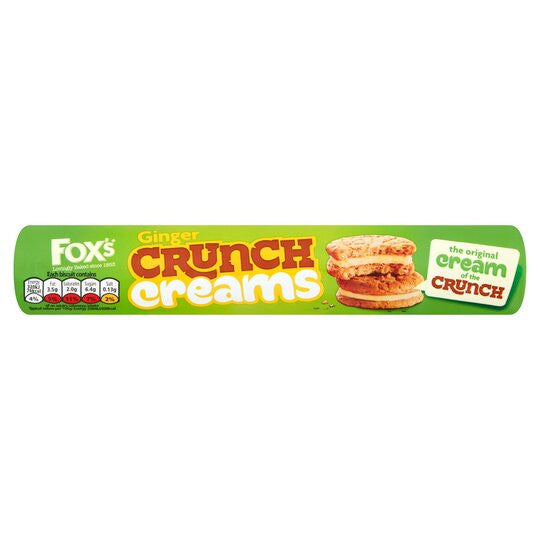 Fox's Ginger Crunch Creams.