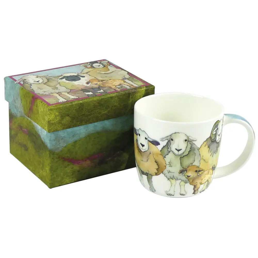 Emma Ball Felted Sheep Bone China Mug (Boxed)