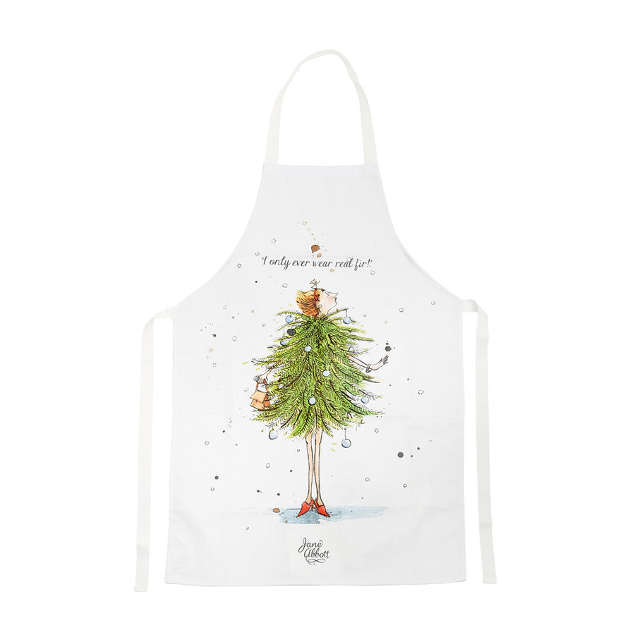 Real Fir Adult Apron by Jane Abbott