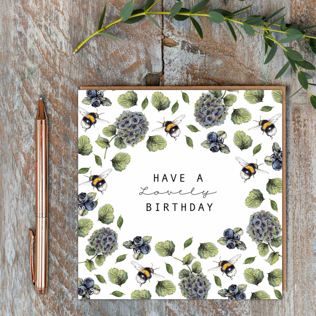Have a Lovely Birthday Greetings Card