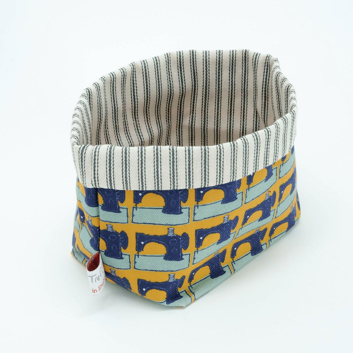 Poppy Treffry handmade small Sewing storage pot.