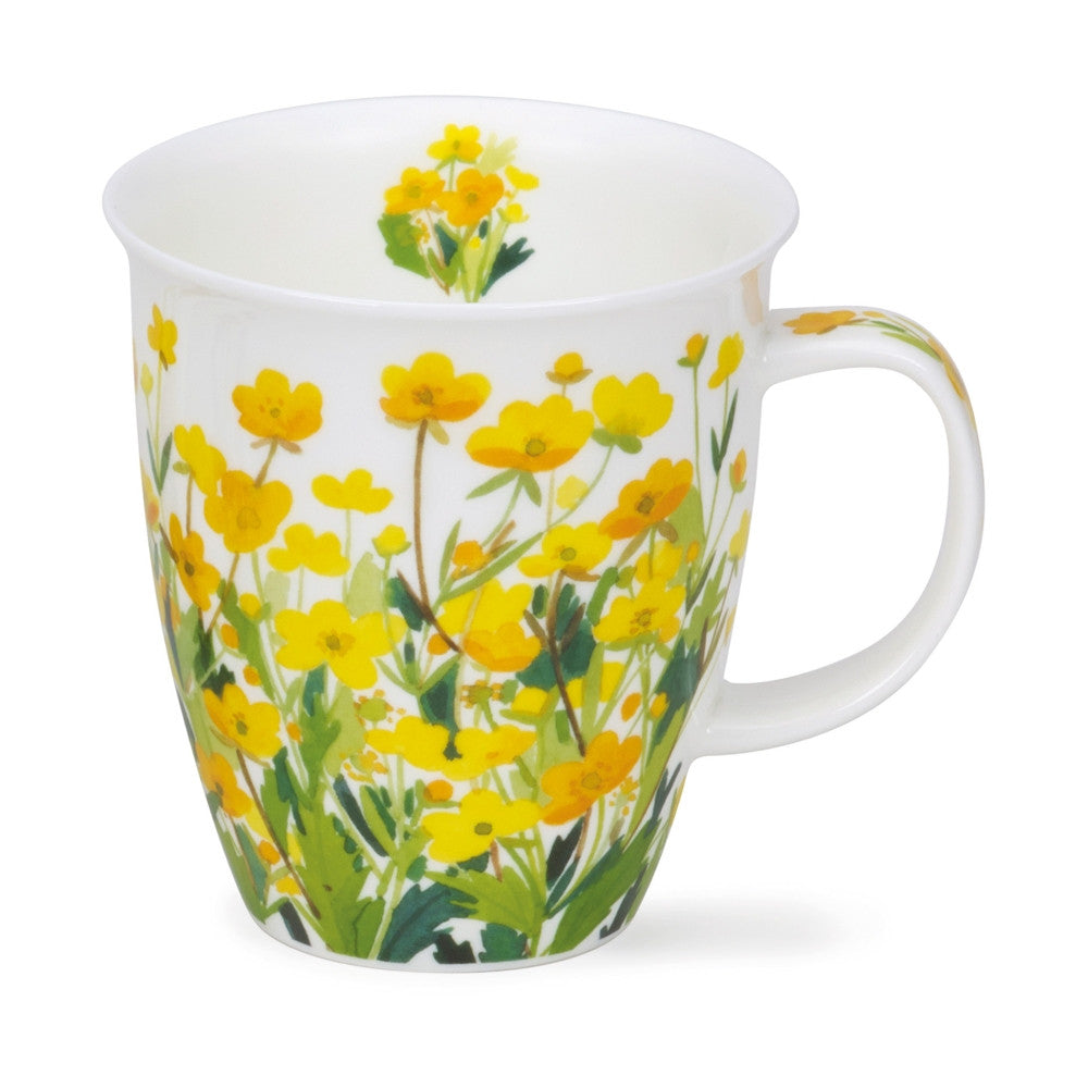 Handmade in England Dunoon Nevis Meadow Mug - Buttercup