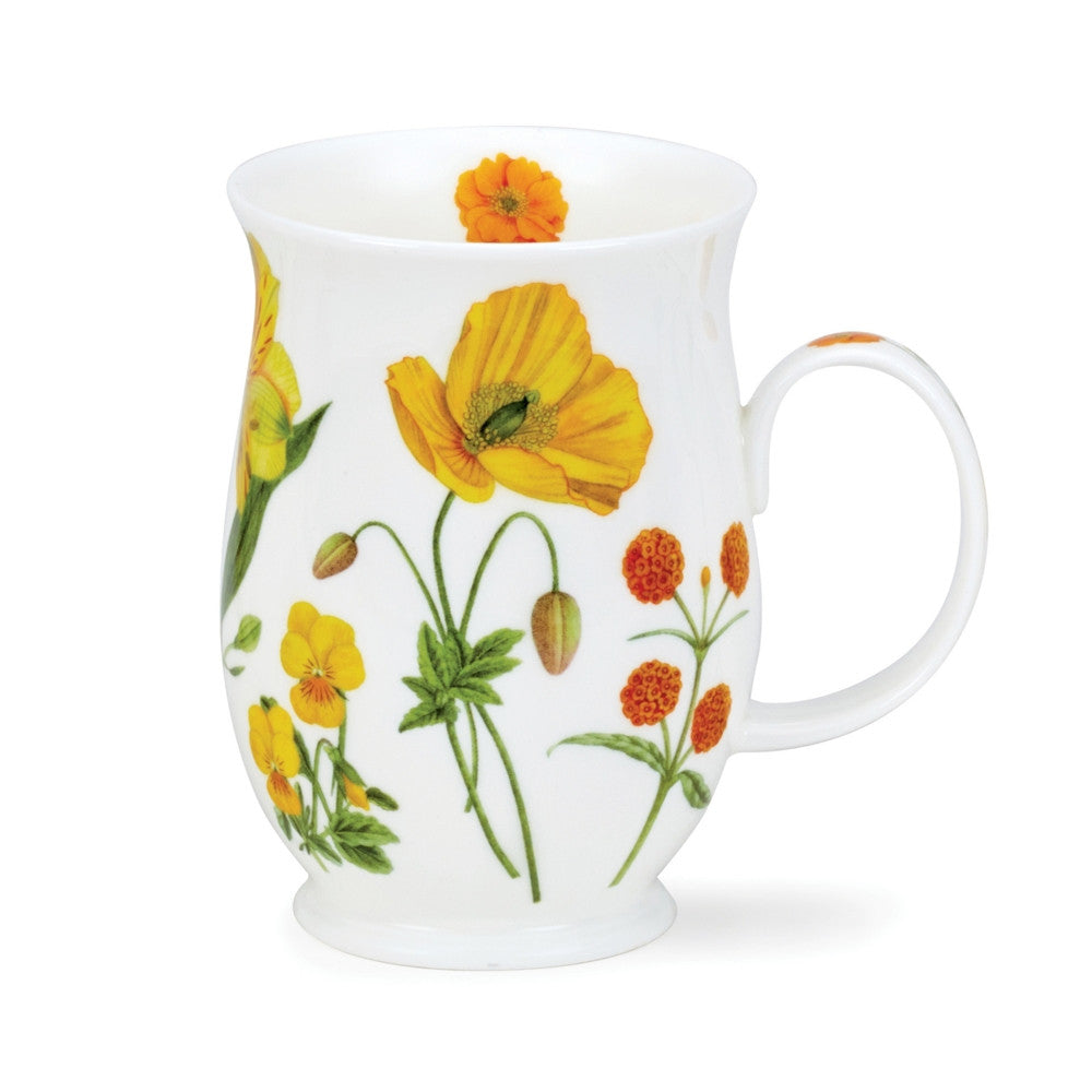  Dunoon Suffolk Melody Mug. Handmade in England. - Yellow
