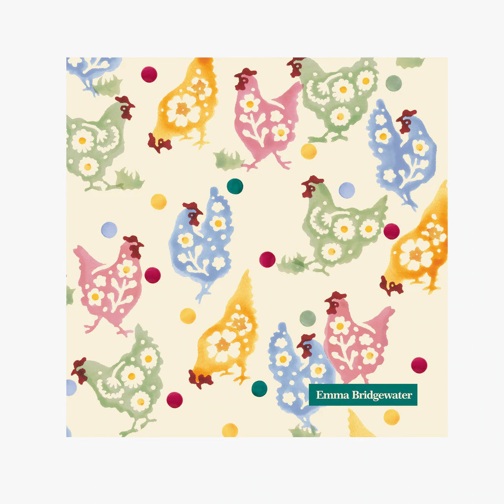 Emma Bridgewater Spring Chickens Lunch Napkin