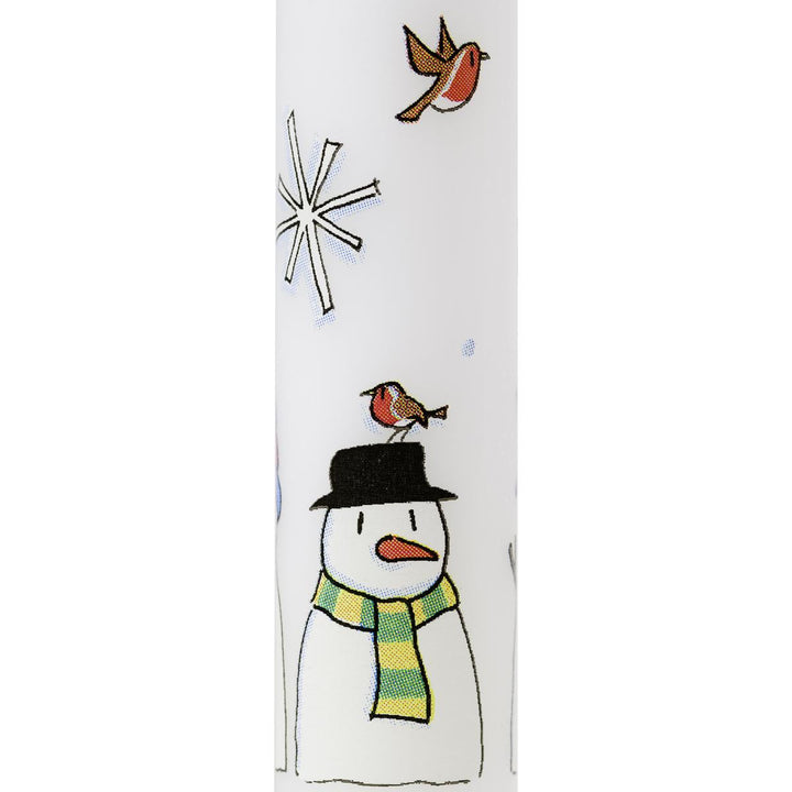 Alison Gardiner Snowmen Advent Candle