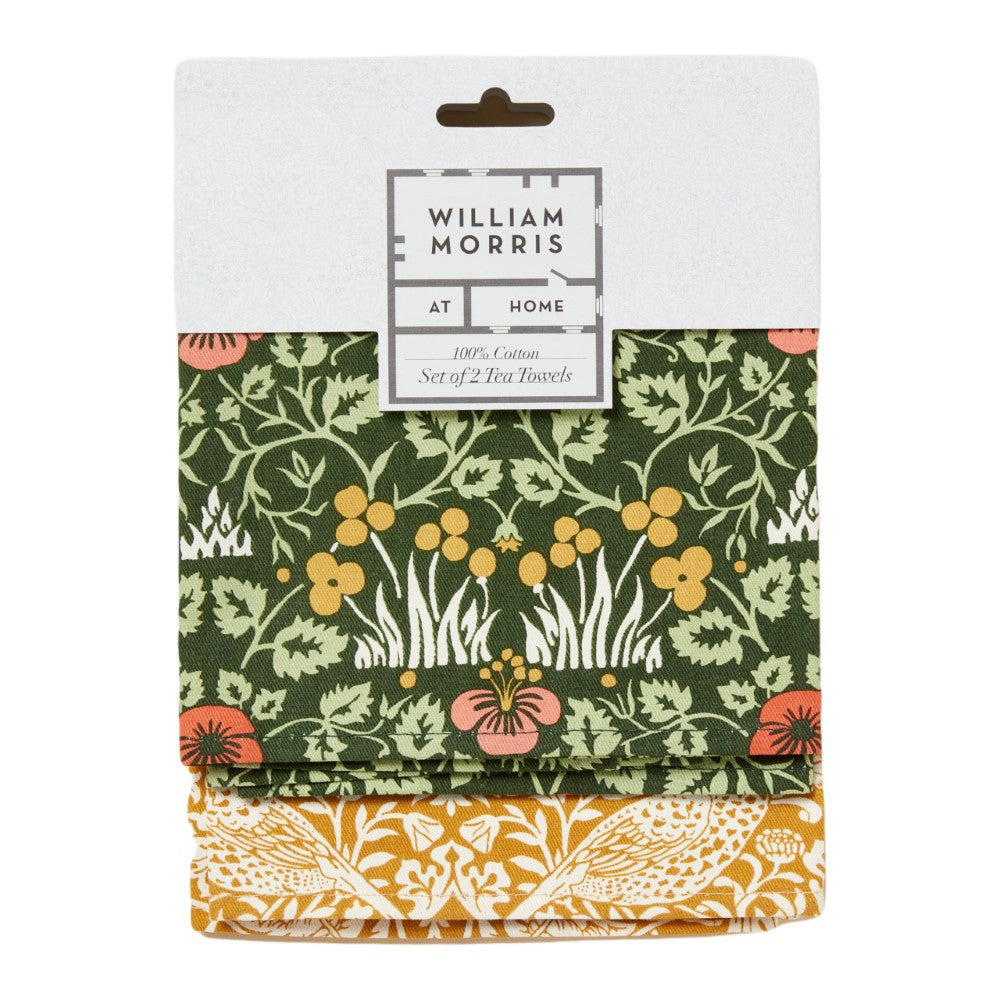 William Morris Useful Tea Towel Duo.