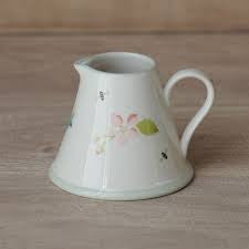 Susie Watson pottery Apple Blossom mini Pitcher.