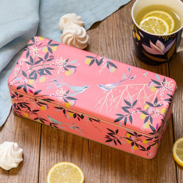 Coral Orchard Long Deep Rectangular from British Lifestyle Brand Sara Miller.