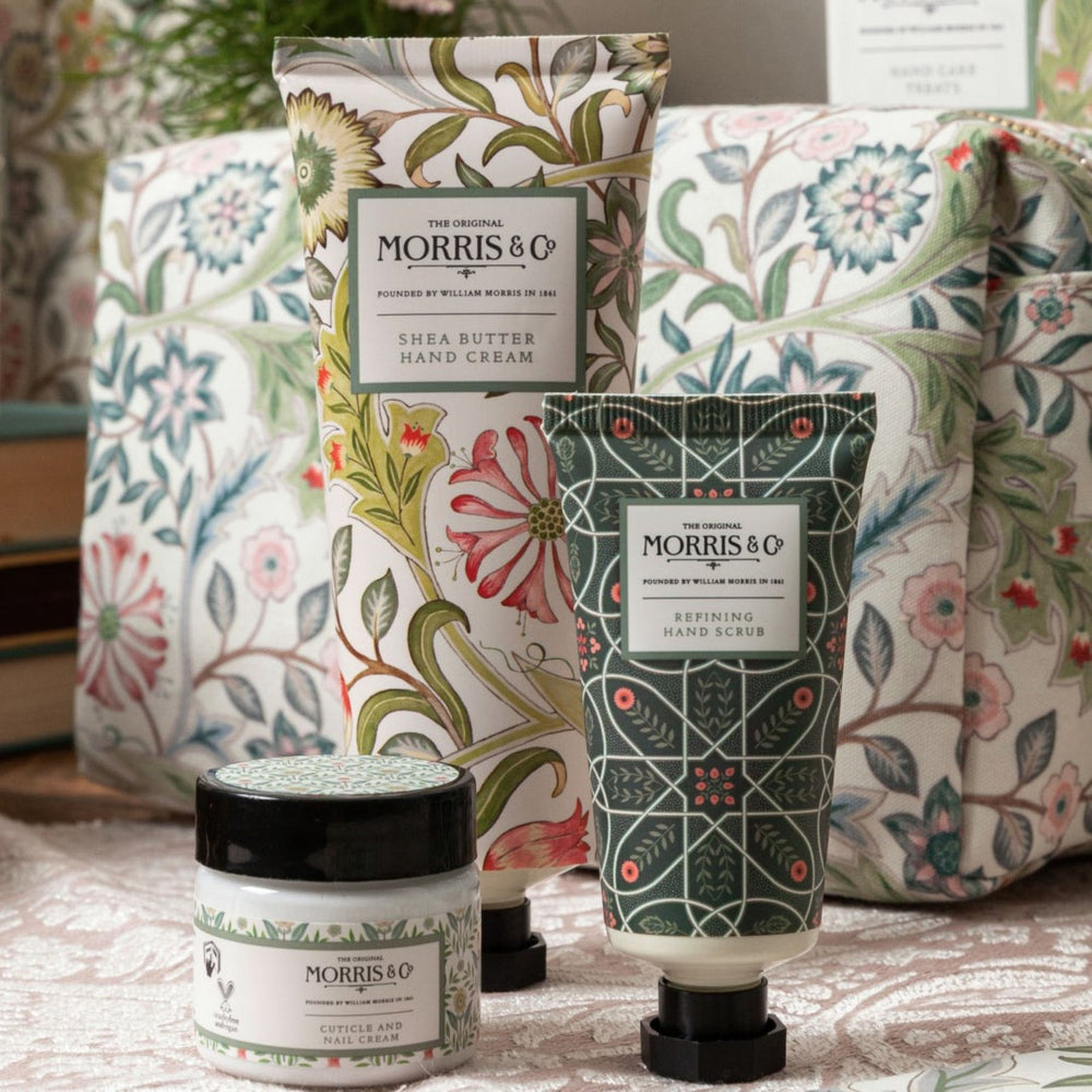 William Morris Jasmine Green Tea Hand Care Treats Set.