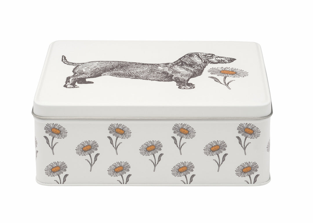 Thornback & Peel Dog & Daisy Rectangular Tin