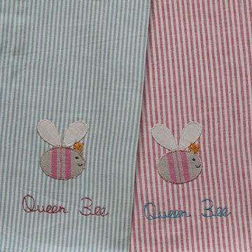 Susie Watson Queen Bee Tea Towel Pack of 2 Image