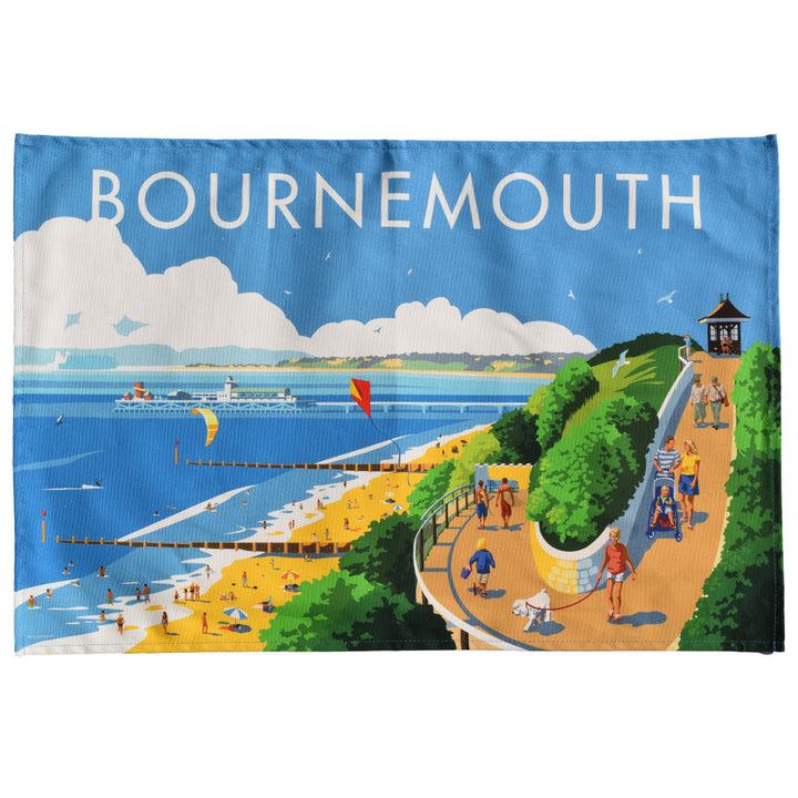 Bournemouth Tea Towel by Town Towels