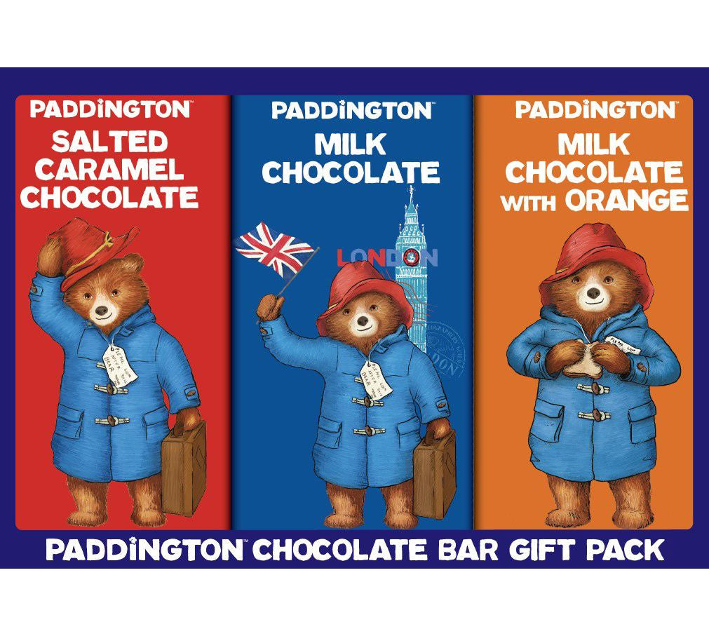 Paddington Bear Chocolate Bar Set.  