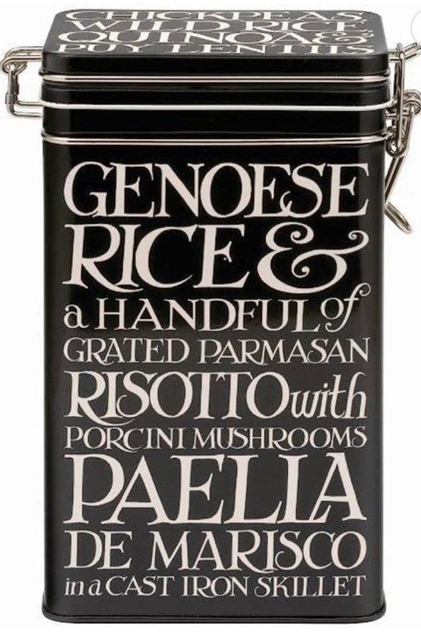 Emma Bridgewater Black Toast Medium Rectangular Clip Lid Caddy