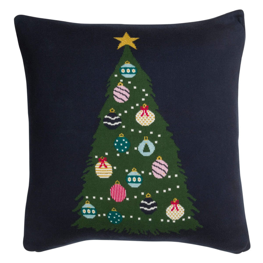 Sophie Allport Christmas Tree Knitted Statement Pillow