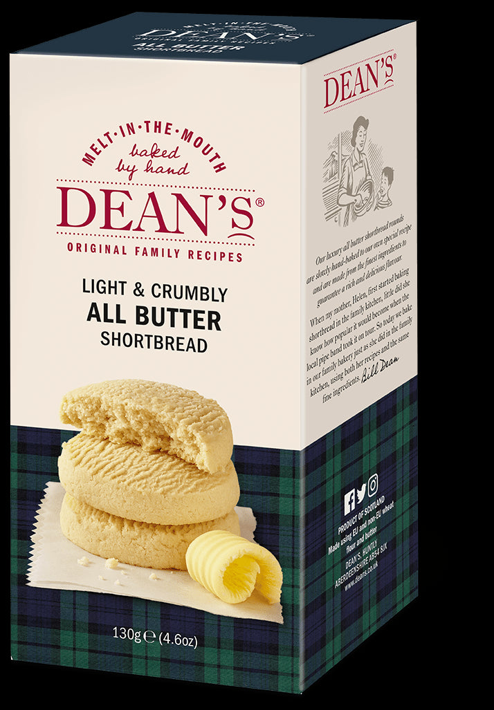 Dean's All Butter Shortbread Rounds 130g