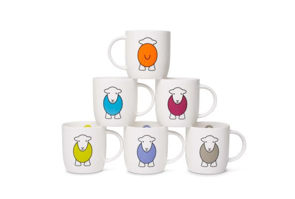 herdy Yan bone china mug, made in England.