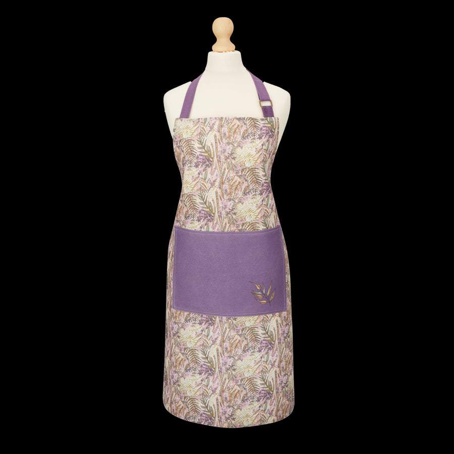 Ulster Weavers 100% cotton apron in the Mourne pattern.