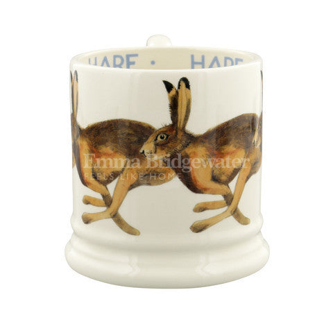 Emma Bridgewater Small Creatures Hare Half Pint Mug. Made in England