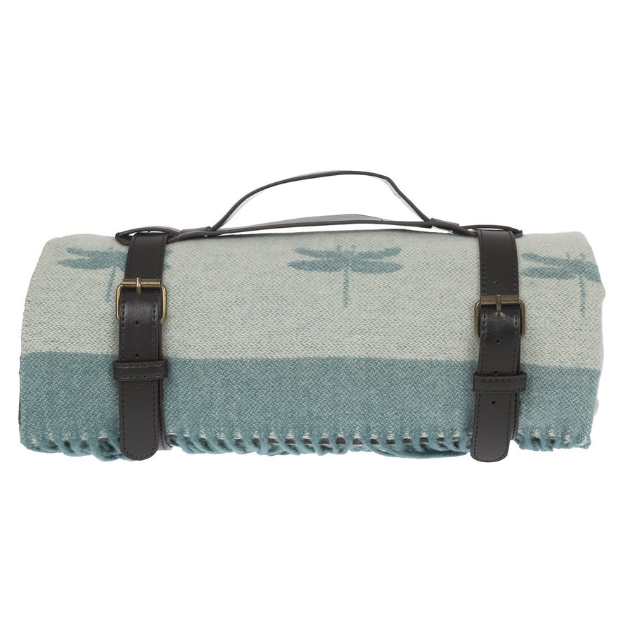 Sophie Allport Dragonfly Knitted Picnic Blanket