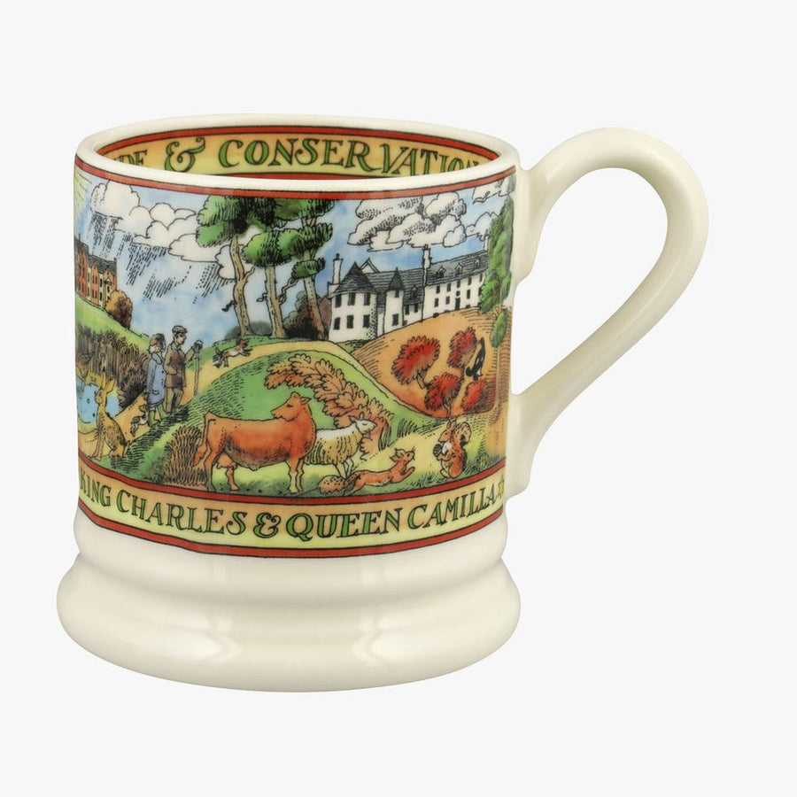 Emma Bridgewater King & Countryman Charles III 1/2 Pint Mug