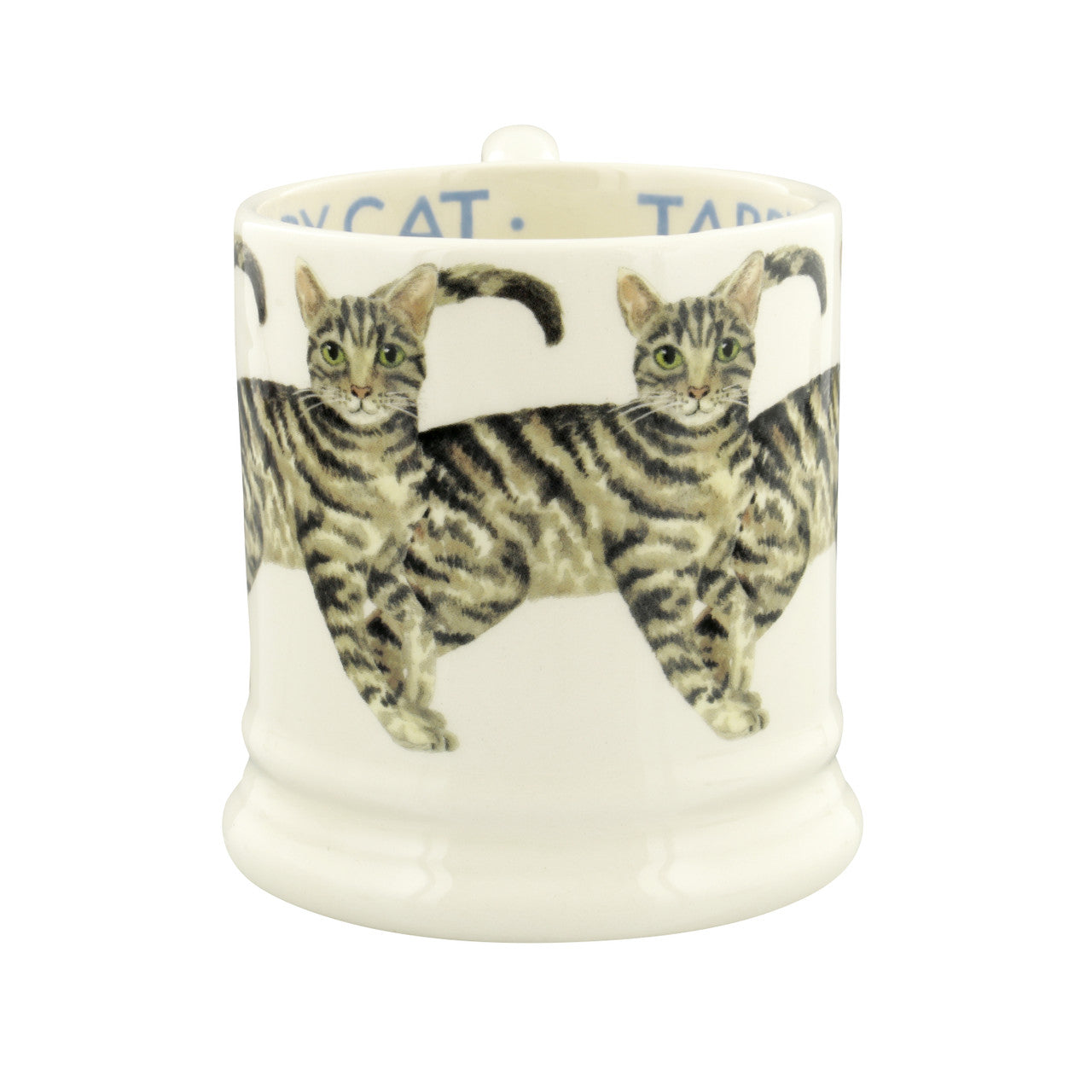 Emma Bridgewater hand made 1/2 pint mug.