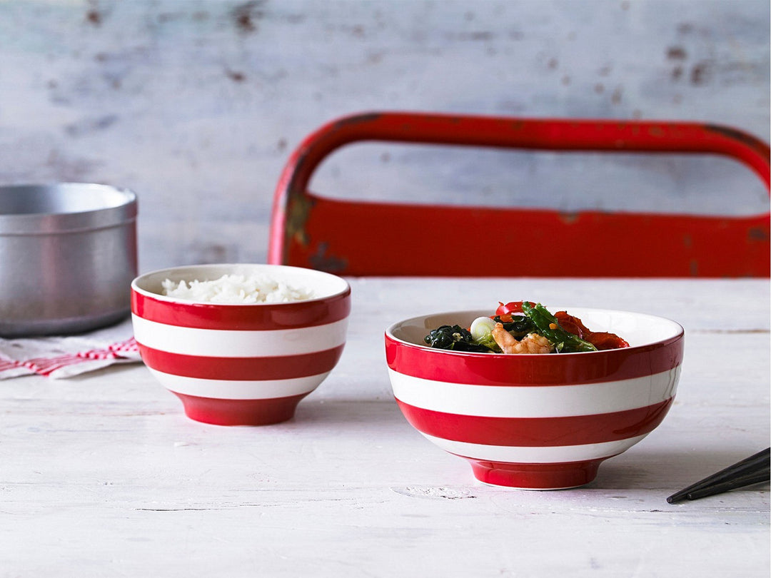 Cornishware Soup Bowl - red