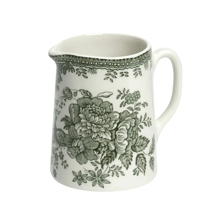 Burleigh Dark Green Asiatic Pheasants Mini Tankard Jug