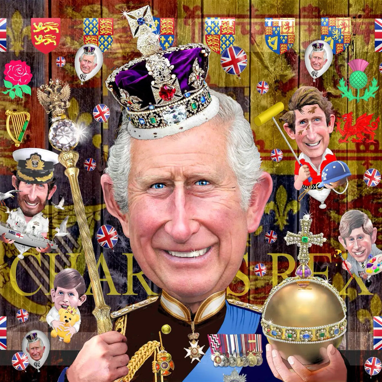'Fit for a King' by Mike Cup 1000 piece Jigsaw by All Jigsaw Puzzles.