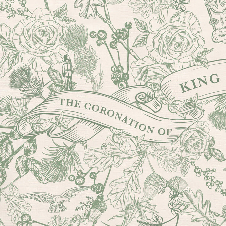 King Charles III Coronation Canvas Bag
