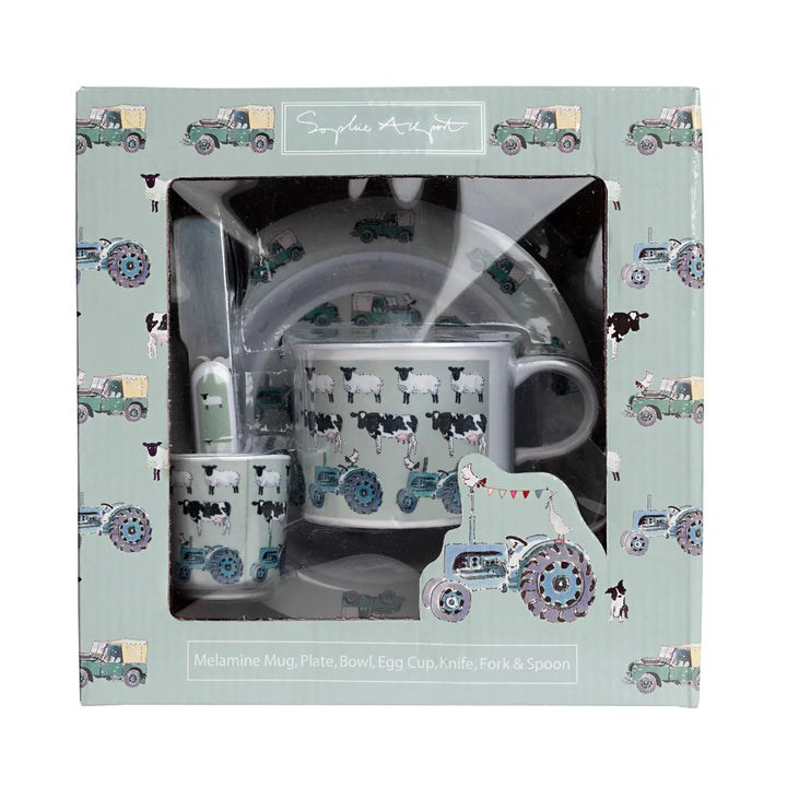 On The Farm Melamine Set by Sophie Allport