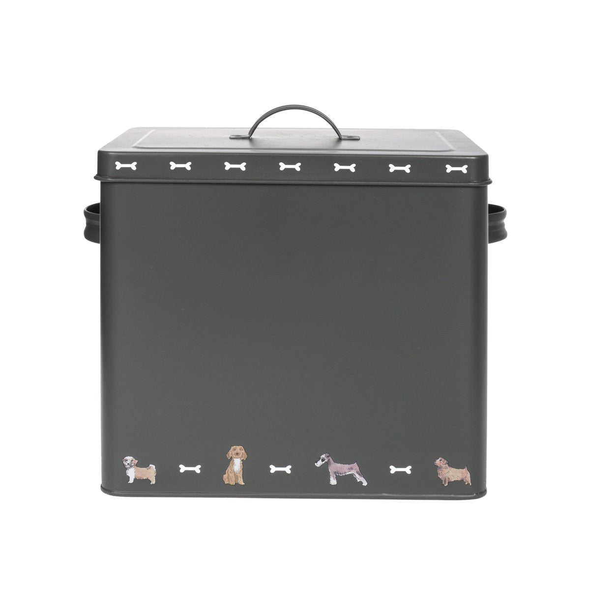 Sophie Allport Walkies Steel Pet Treats Tin - Large
