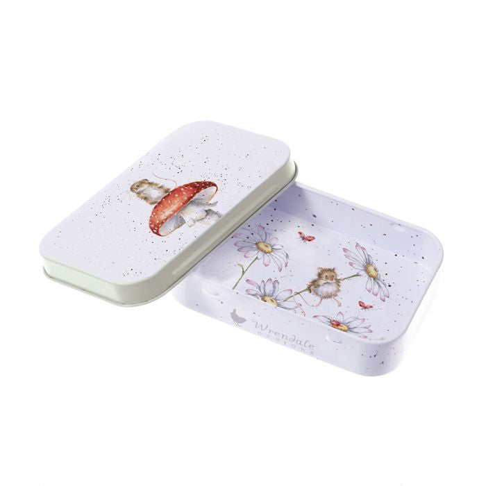 'He's a Fun-Gi' Mouse Mini Tin by Wrendale Designs.